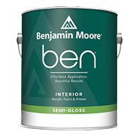 ben Waterborne Interior Paint- Semi-Gloss 627